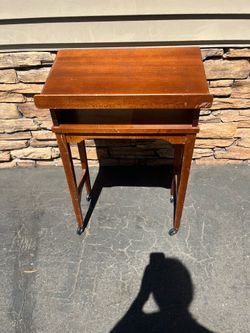 Vintage wood desk