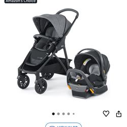 Chicco Corso Primo Stroller Gray and Black
