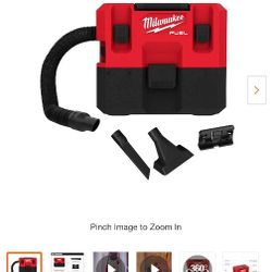 Milwaukee M12 Portable Vacuum (Tool Only)