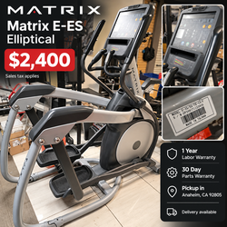 Matrix E-ES Elliptical Crosstrainer – Commercial Gym Equipment