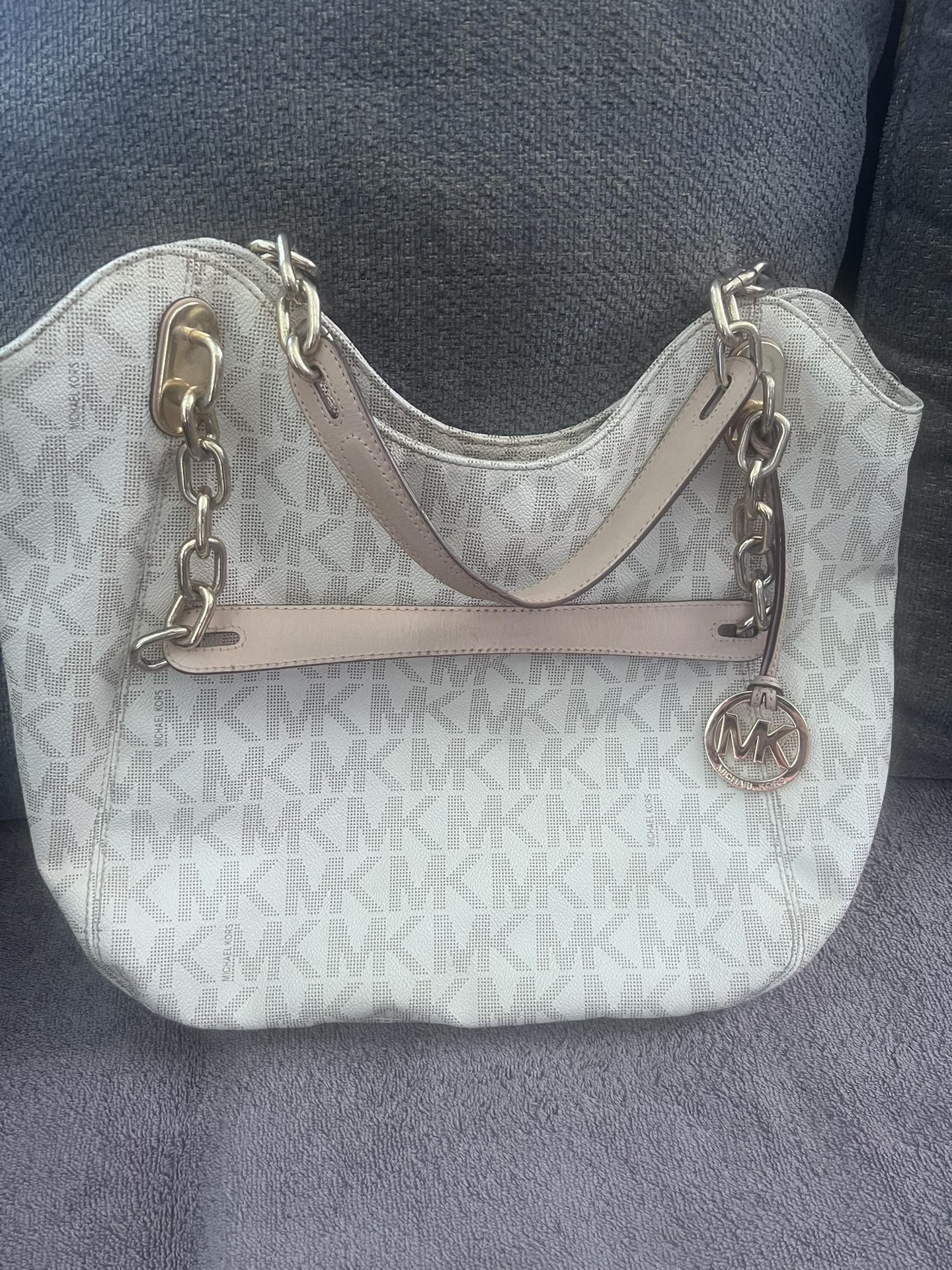 Michale Kors Purse & Guess Backpack Used