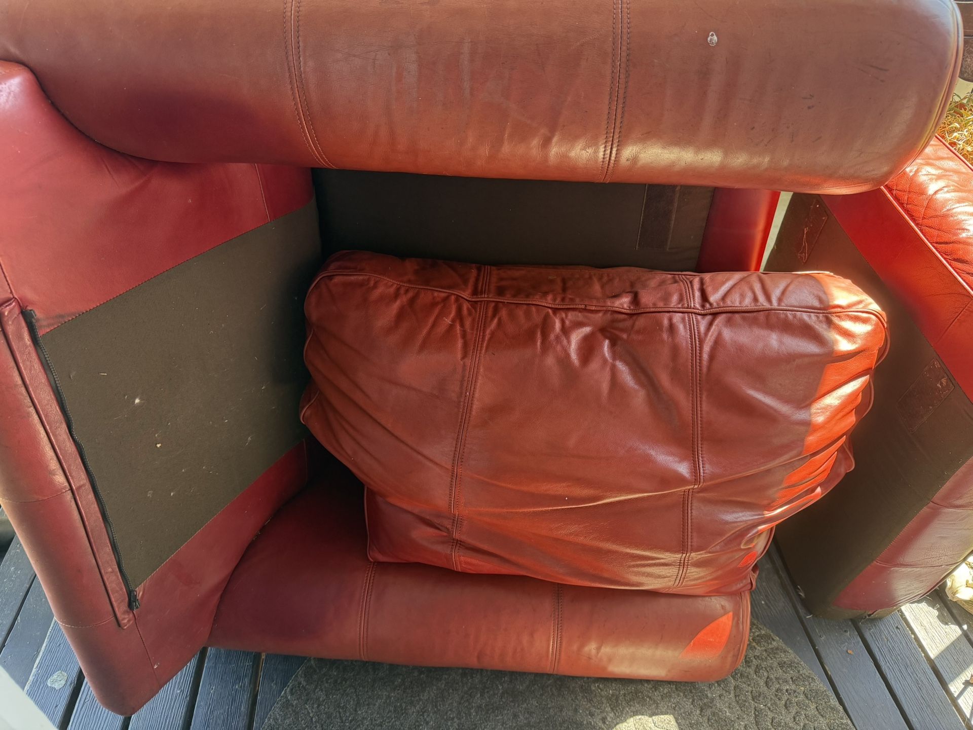 Couch. Leather