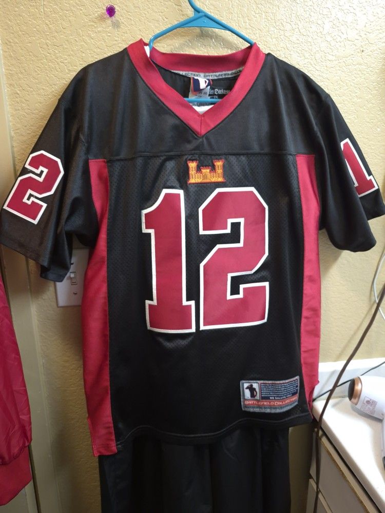 Army MOS 12 Engineer Authentic Football Jersey