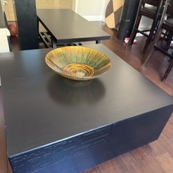 black wood Coffee Table 
