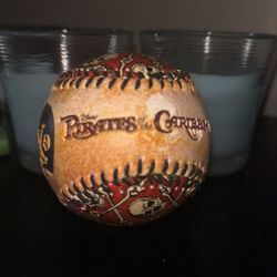 Vintage Pirates Of The Caribbean Baseball 