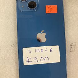 Factory Unlocked Iphone 13 128 gb comes with store warranty 