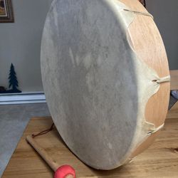 Deer Hyde Shamanic Drum — Handmade