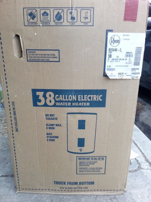 38 Gallon Electric Water Heater