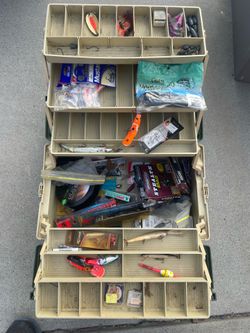 Tacklebox fishing lures