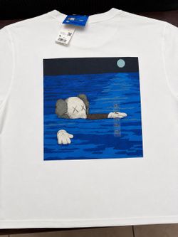 UNIQLO x KAWS Floating Companion T-Shirt – White – XL – Brand New w/ Tags