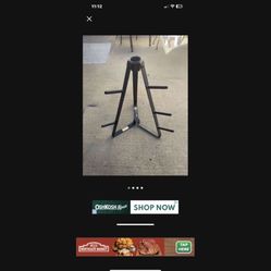 Weight Rack.        20 Dollars 