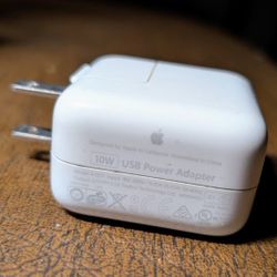  original Apple 10W charger block power supply USB wall adapter