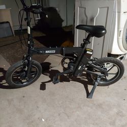 gotrax electric bike with charger runs  good 180 $
