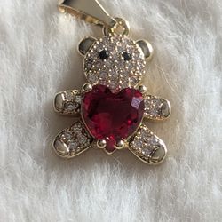 Laminated Gold pendant