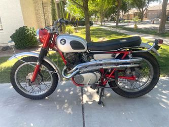 1963 Honda CL72 CL 72 Scrambler Runs Good with Title