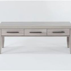 Coffee Table & End Table With Storage Drawers