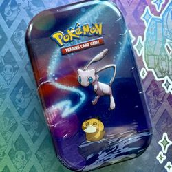 2 Pokemon 151 Evolving Skies Kano Power Mini Tins Mew Psyduck Dragonite