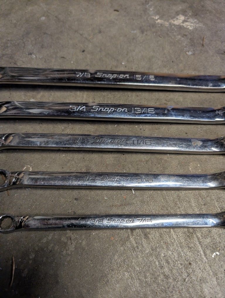 Snap On Double Sided Sae Box End Wrenches