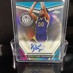 JONATHAN KUMINGA 2023-24 Topps Chrome AUTO AUTOGRAPH Warriors