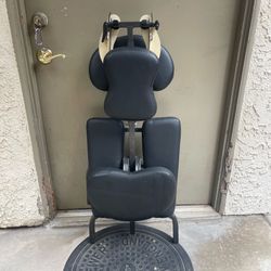 Massage table sit up