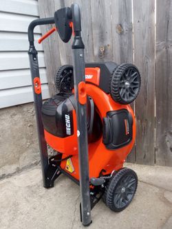 Brand-New Echo 21" Inch 56Volt Cordless Push Lawnmower With 2-5Ah Batteries And Rapid Charger