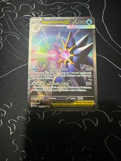 Mega starmie sir perfect order