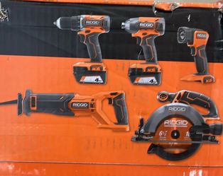 RIDGID 18V 5-Tool Combo Kit