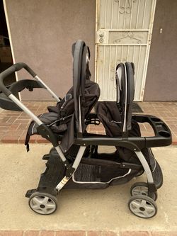 Graco room for 2 click connect stand and ride double stroller