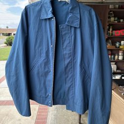 Zara Jacket Sz Large Cutoff Box Cut 