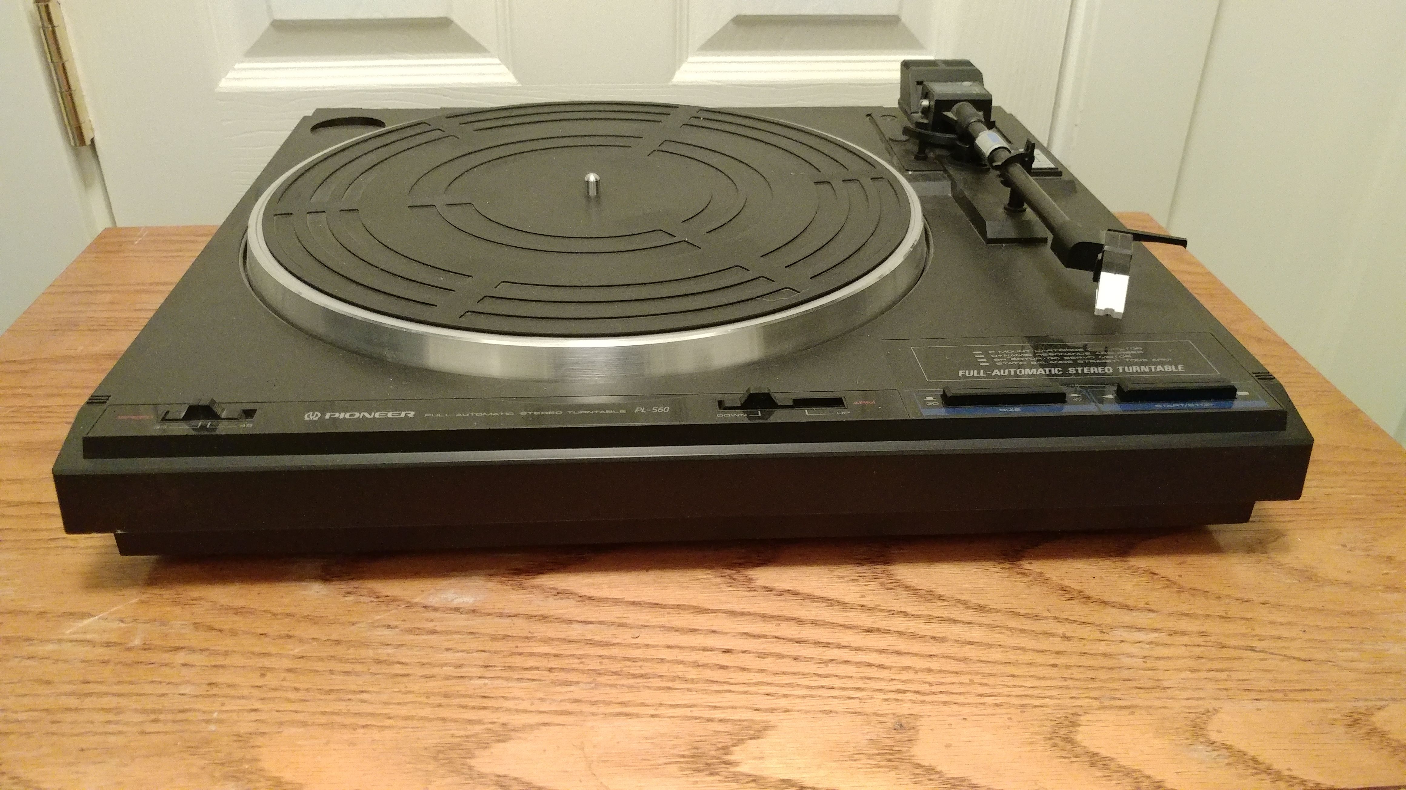 Pioneer Pl 560 Turntable.
