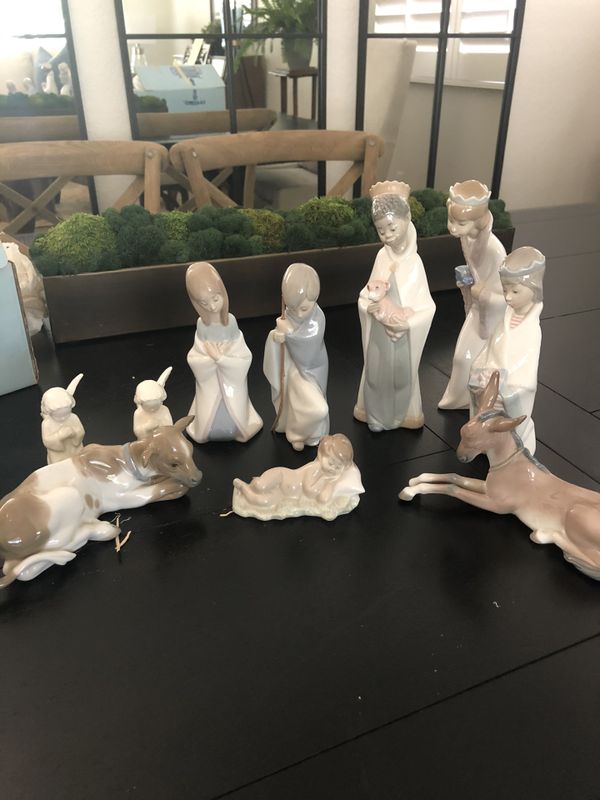 lladro miniature nativity