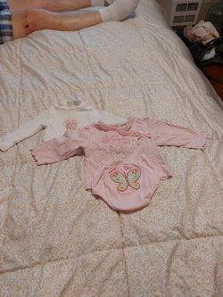 Two Long Sleeve T Shirts With Bottoms