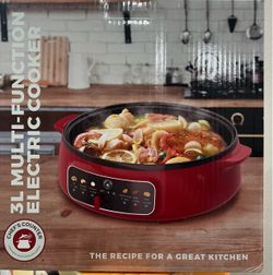 Chef's Counter 3L Multi-Function Electric Cooker