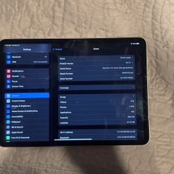iPad Pro 11in,3rd Gen 256 GB, WIFI ONLY