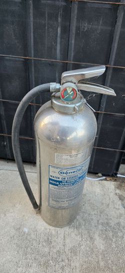 Vintage 80s General Fire Extinguisher