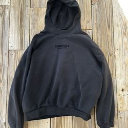 Essentials Fear Of God Black Hoodie
