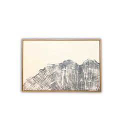 Wood Picture Frame Brown - Rectangle Landscape