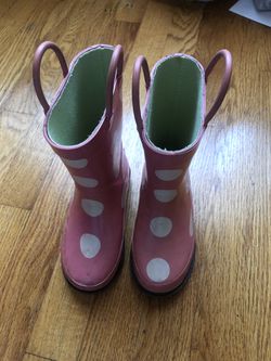 Girl rain boots size 7/8