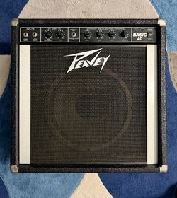 Peavey 40-Watt Amplifier - Loud, Reliable & Made in the USA