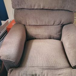 Light Brown Electric Recliner