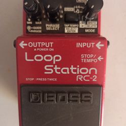 BOSS RC2 Looper Loop Pedal Effect Guitar