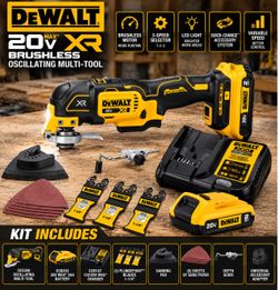 DeWalt 20V MAX XR Brushless Oscillating Multi-Tool Kit
