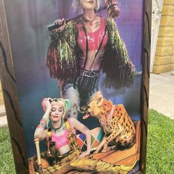 Harley Quinn Frames Tattoos Home Decor Man Cave Posters Patios Living Room Cuadros