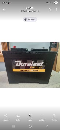 24f-group size battery brand new