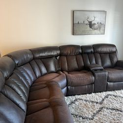 L-Shaped Reclining Couch