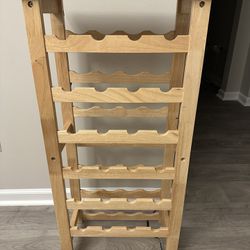 Wooden Wine Rack 