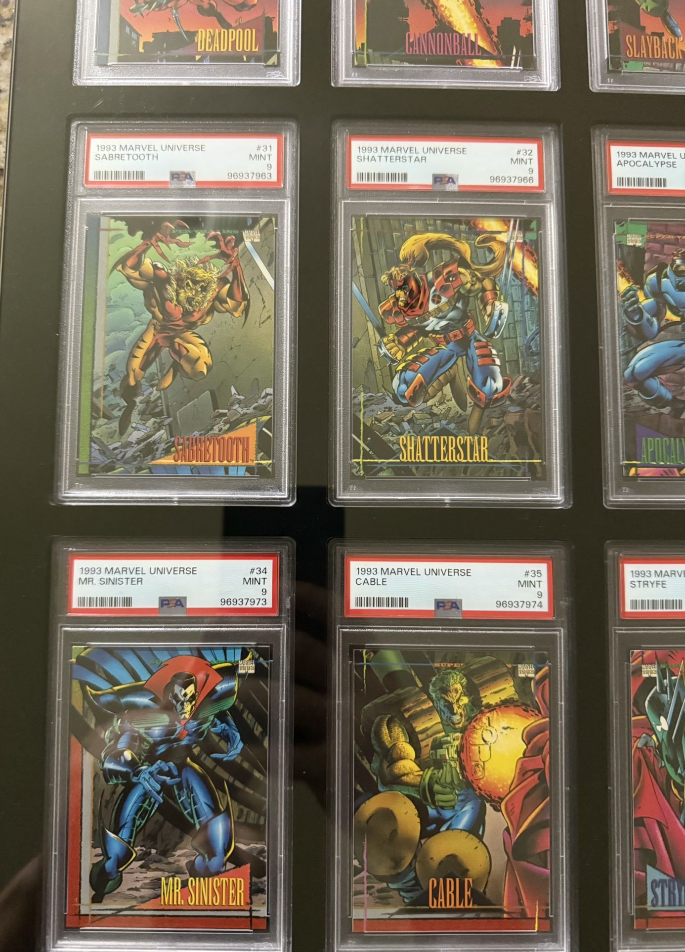 1993 Marvel Universe Deadpool Set PSA