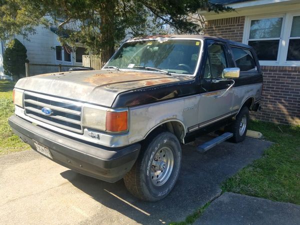 1990 Ford Bronco 5.0L 4x4 Project Truck for Sale in ...