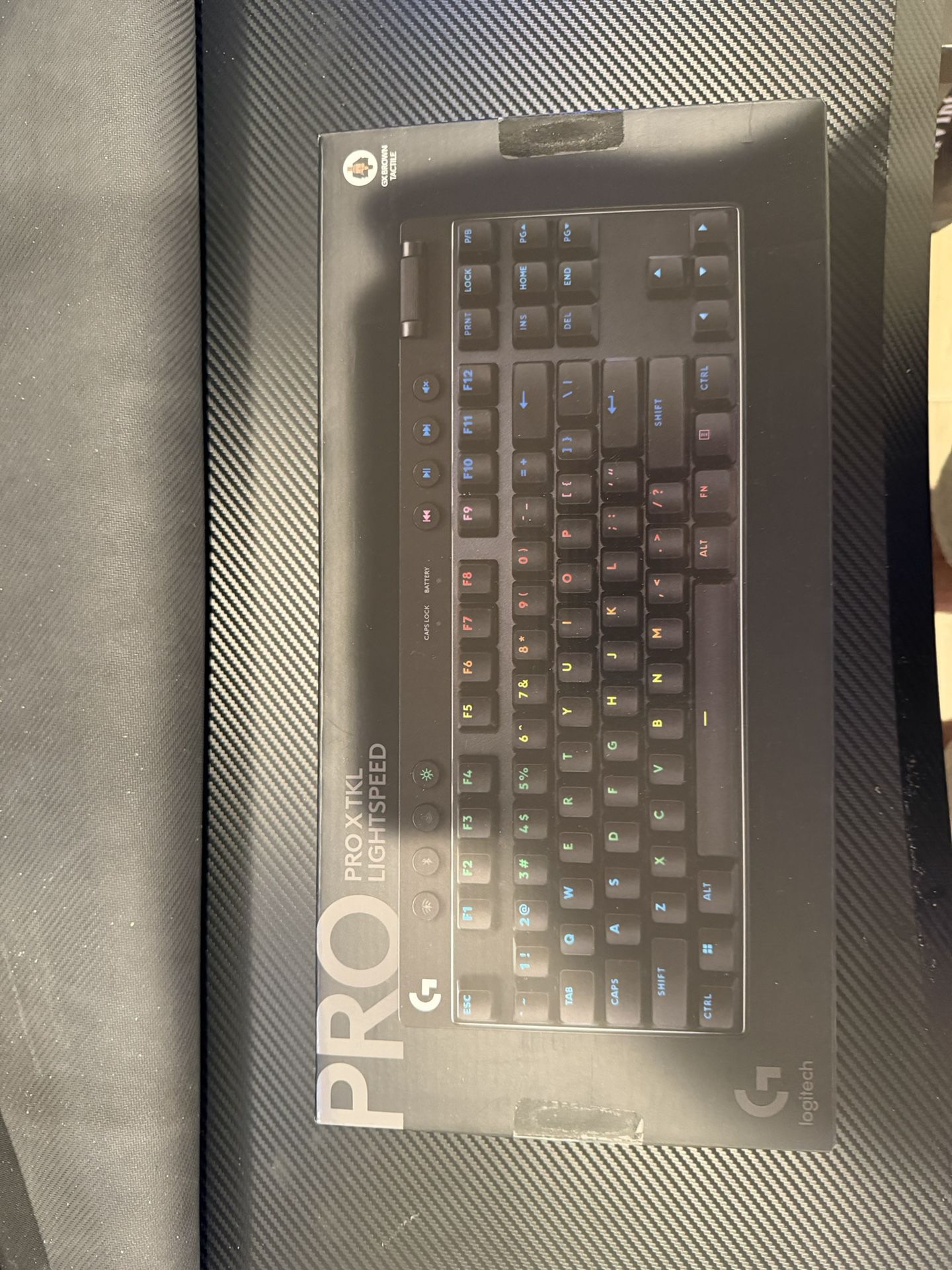Logitech G PRO X TKL LIGHTSPEED Wireless Gaming Keyboard “with carry on case”
