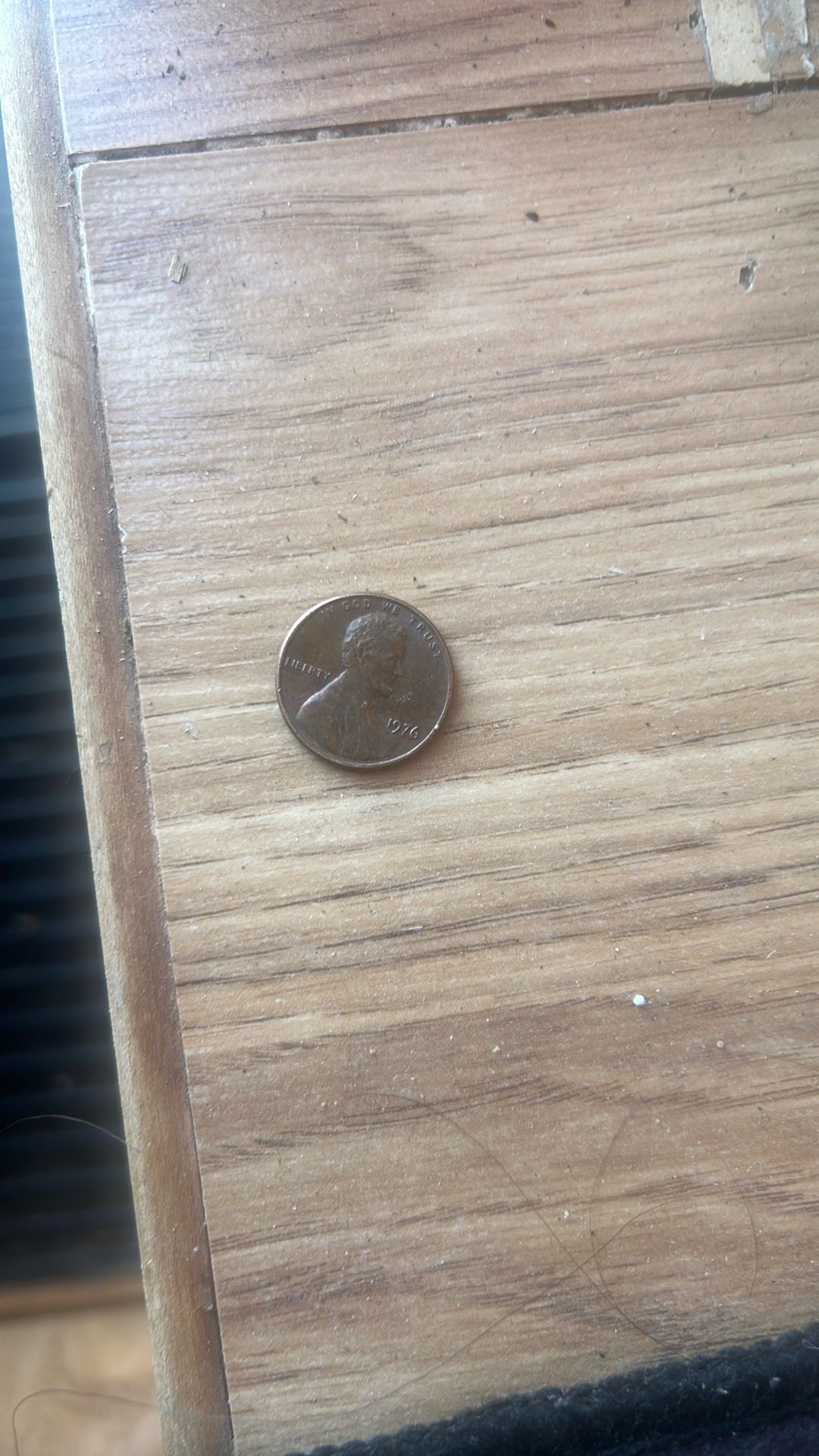 1976 Penny No Mint 